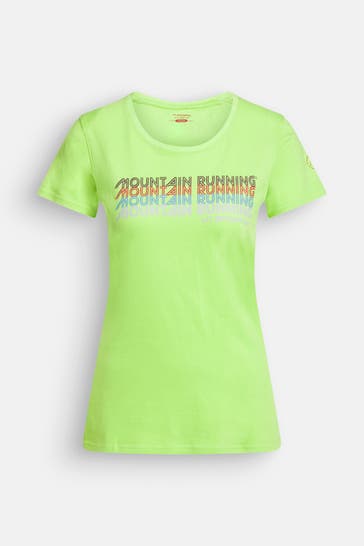 LA SPORTIVA T-Shirt 'Mountain Running' apfelgrün