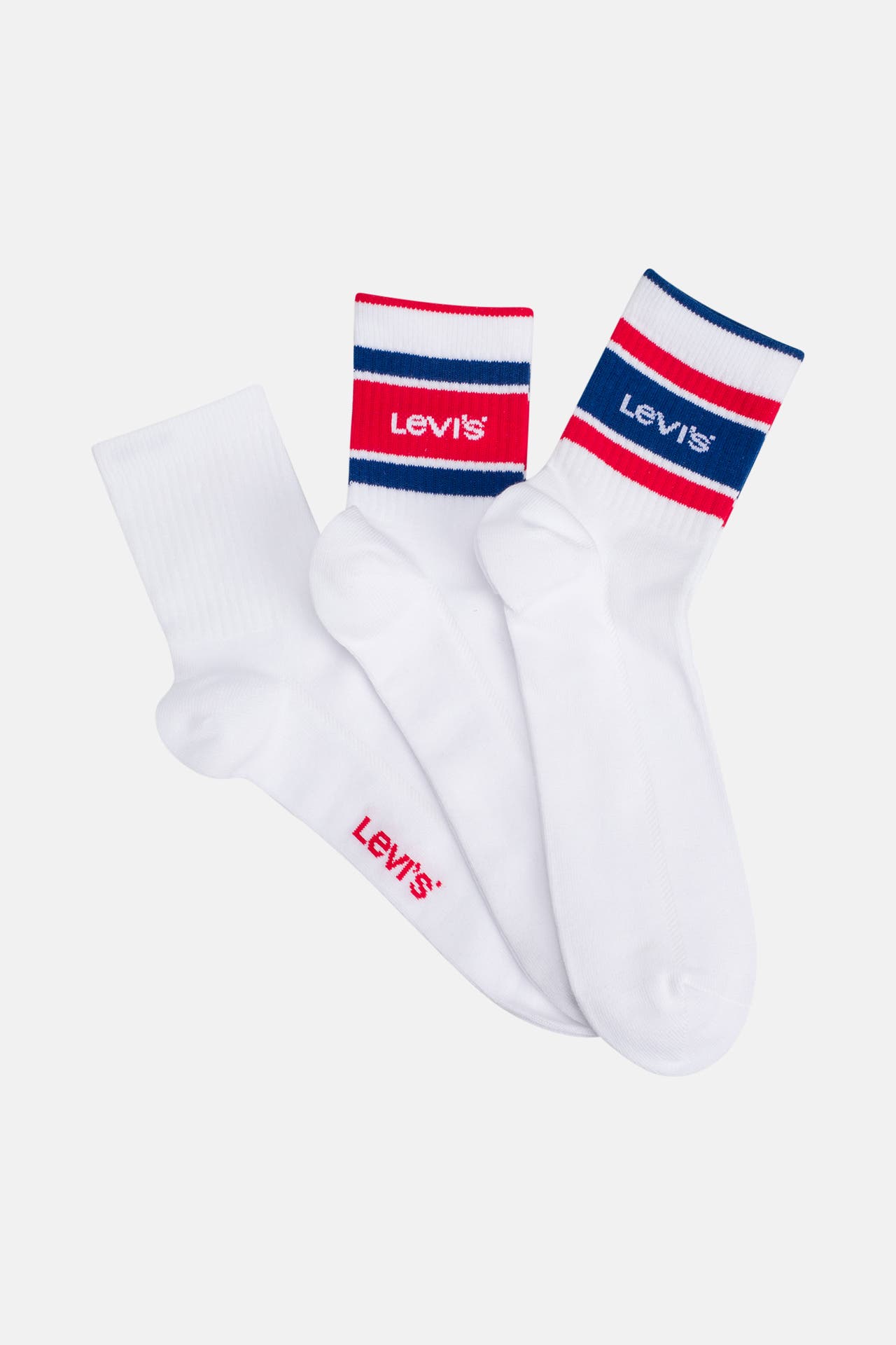 LEVI'S® 3er-Pack Socken weiß, Bild 1