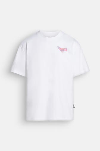 KARL KANI T-Shirt 'Bubblegum' weiß