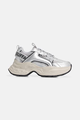 BUFFALO Sneaker 'Para' silber