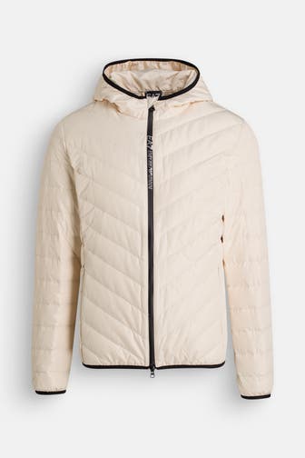 EA7 Light-Steppjacke 'Train' vanille