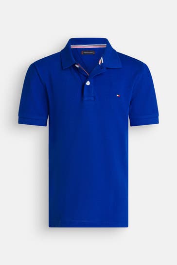 TOMMY HILFIGER Polo-Shirt königsblau