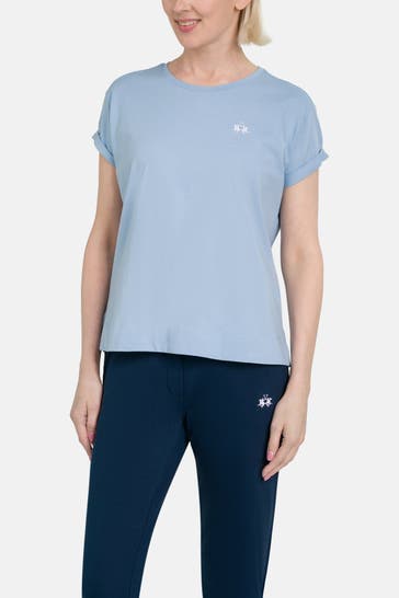 LA MARTINA T-Shirt hellblau