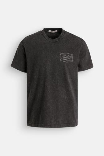 REPLAY T-Shirt '46aug' anthrazit