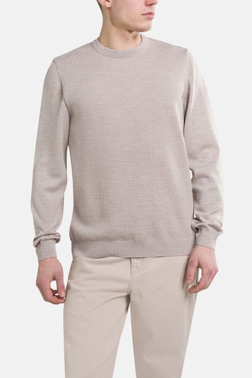 MAERZ MUENCHEN Wollpullover beige