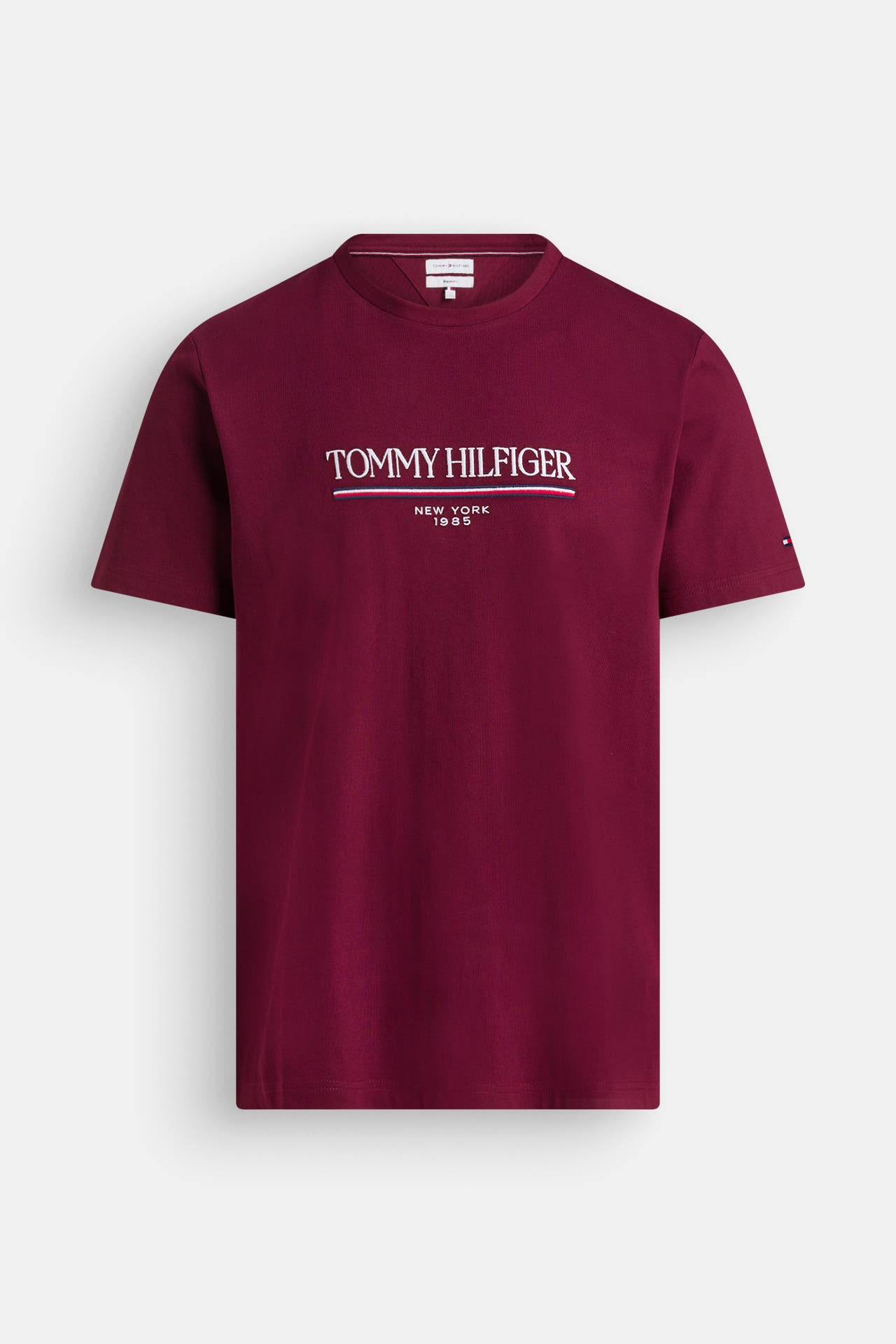 TOMMY HILFIGER T-Shirt weinrot, Bild 1
