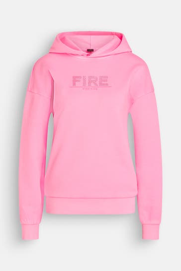 BOGNER FIRE + ICE Hoodie 'Sibel' neonpink