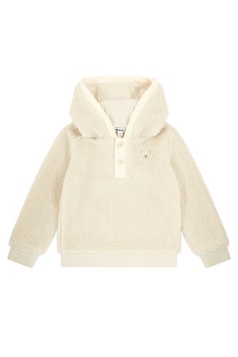 STEIFF Teddyfleece-Hoodie beige