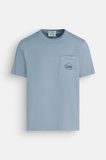 SCOTCH & SODA T-Shirt hellblau