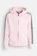 Sweatjacke rosa-schwarz