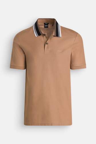 BOSS Polo-Shirt 'Phillipson' braun