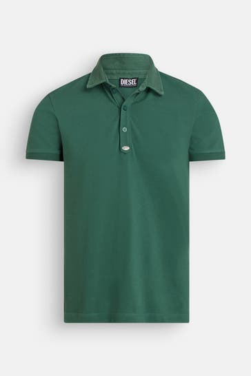 DIESEL Polo-Shirt 'Miles' dunkelgrün
