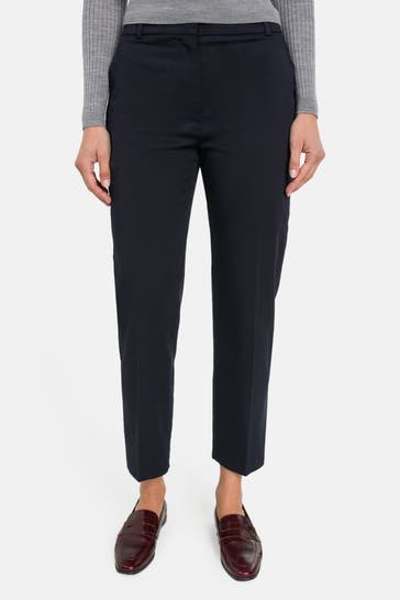 LACOSTE Stoffhose navy