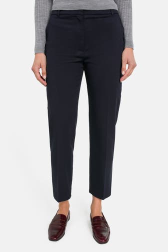 LACOSTE Stoffhose navy