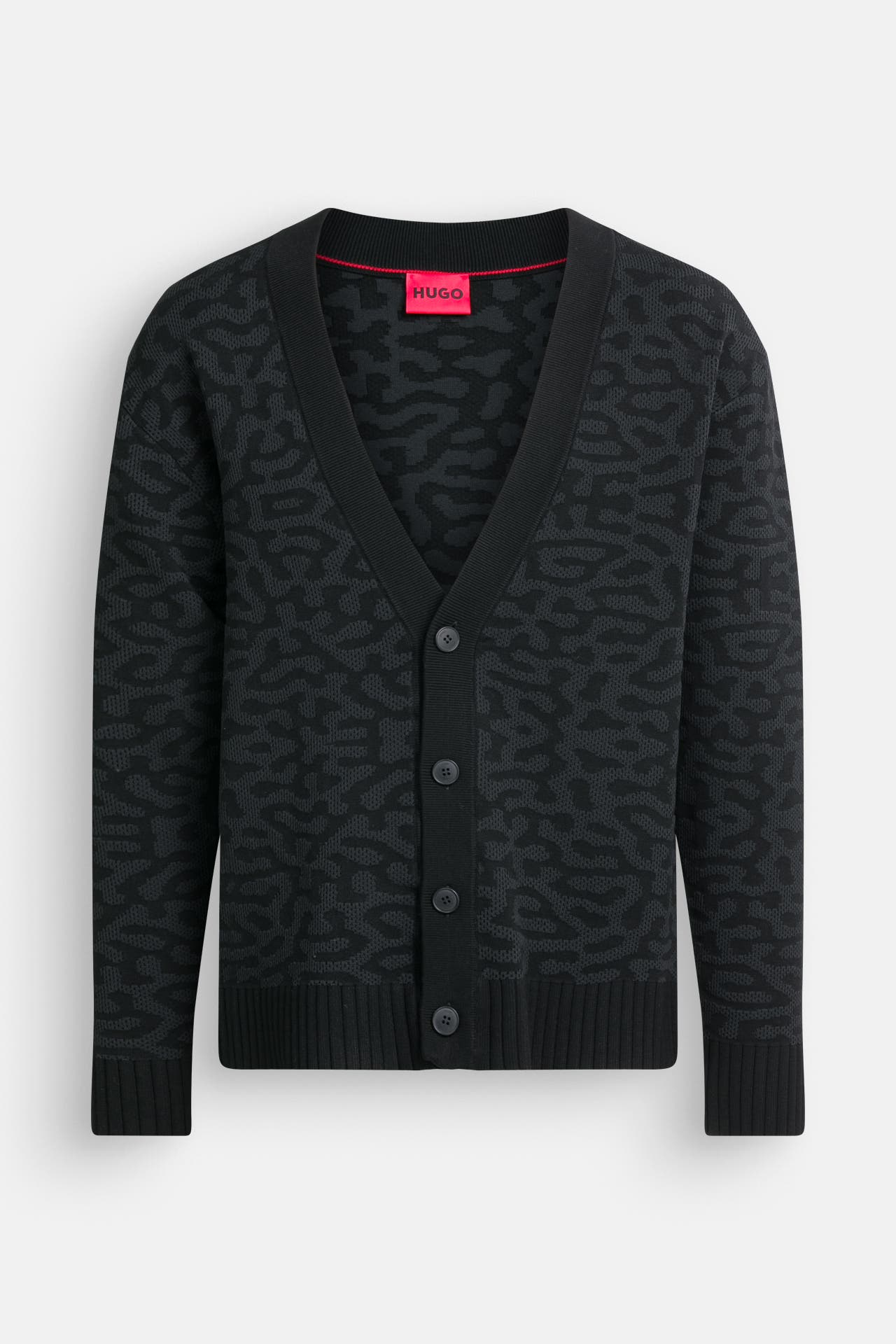 HUGO Strickjacke dunkelgrau, Bild 1