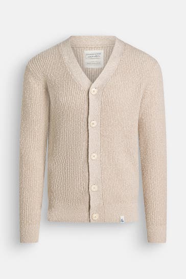 COLOURS & SONS Strickjacke beige