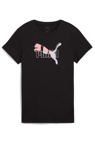 PUMA T-Shirt schwarz