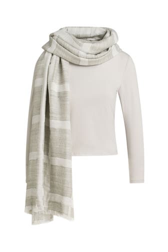 FRAAS Wollmix-Schal hellgrau