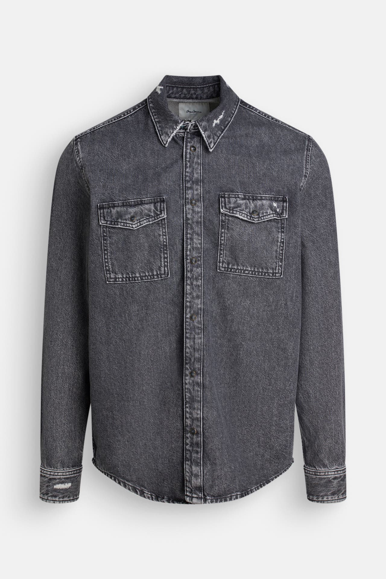 PEPE JEANS Overshirt 'Brooks' dunkelgrau, Bild 1