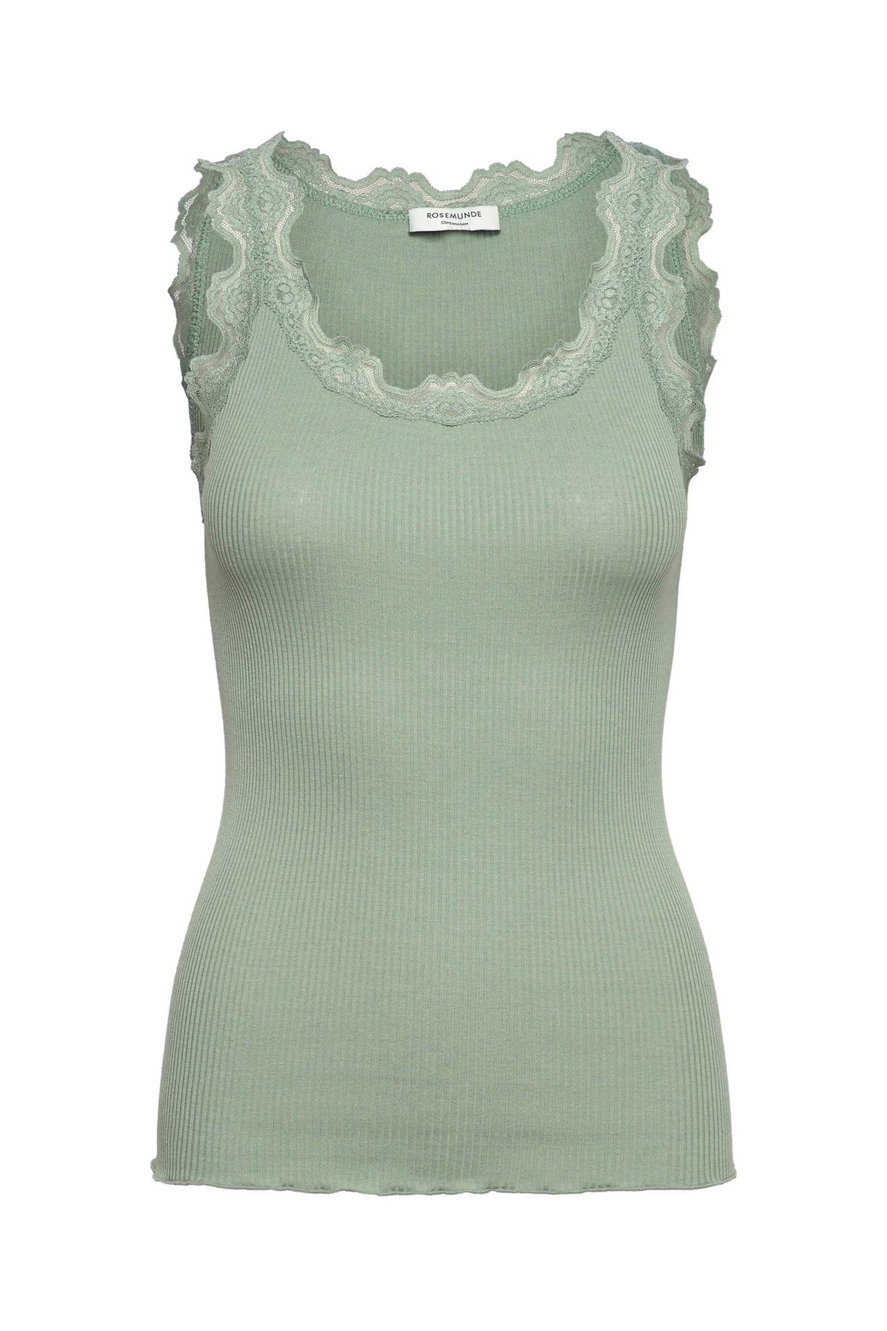 ROSEMUNDE Seidenmix-Top jade, Bild 1