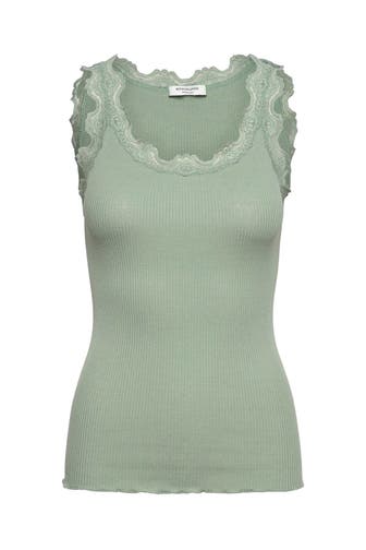 ROSEMUNDE Seidenmix-Top jade