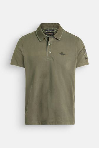 AERONAUTICA MILITARE Polo-Shirt oliv