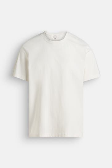 CALVIN KLEIN T-Shirt ecru