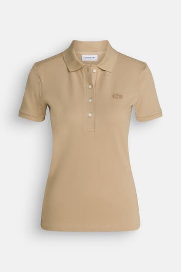 LACOSTE Polo-Shirt beige