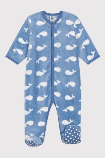 PETIT BATEAU Strampler gemustert