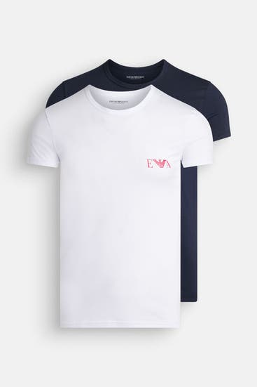 EMPORIO ARMANI - 2er-Pack: T-Shirts zweifarbig