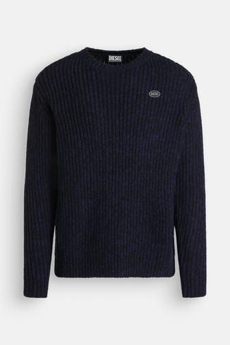 DIESEL Wollmix-Pullover mehrfarbig