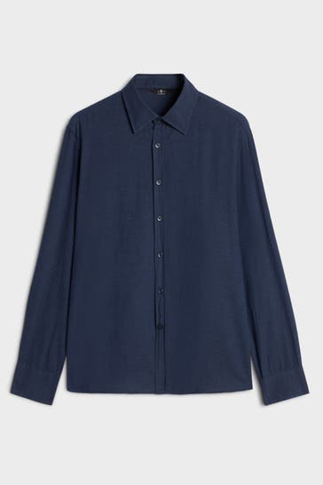 7 FOR ALL MANKIND Casual-Hemd navy