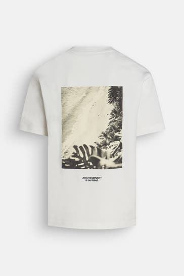 MARC O'POLO T-Shirt weiß