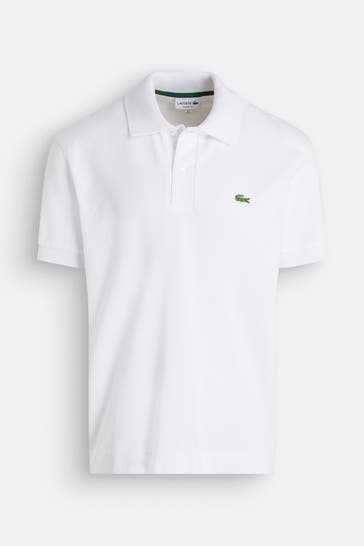 LACOSTE Polo-Shirt weiß