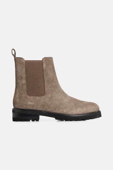 JOOP! Chelsea-Boots 'Velo Stampa' taupe