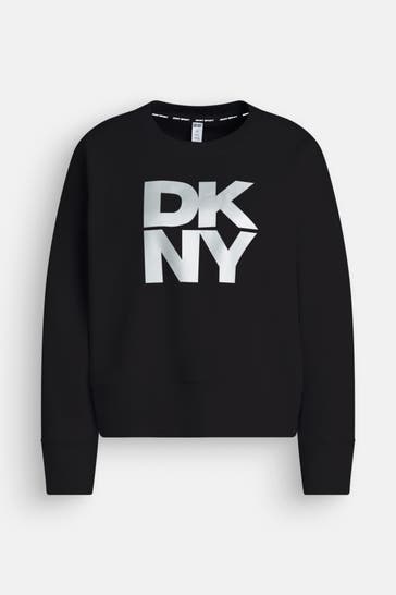 DKNY Sweatshirt schwarz