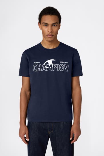 CHAMPION T-Shirt nachtblau