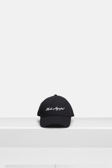 KARL LAGERFELD - Basecap schwarz
