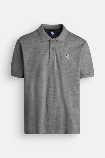 NORTH SAILS Polo-Shirt grau