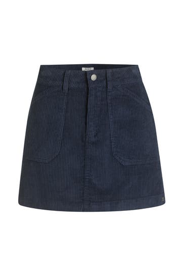 ROXY Cordrock dunkelblau