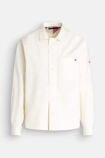TOMMY HILFIGER Overshirt ecru