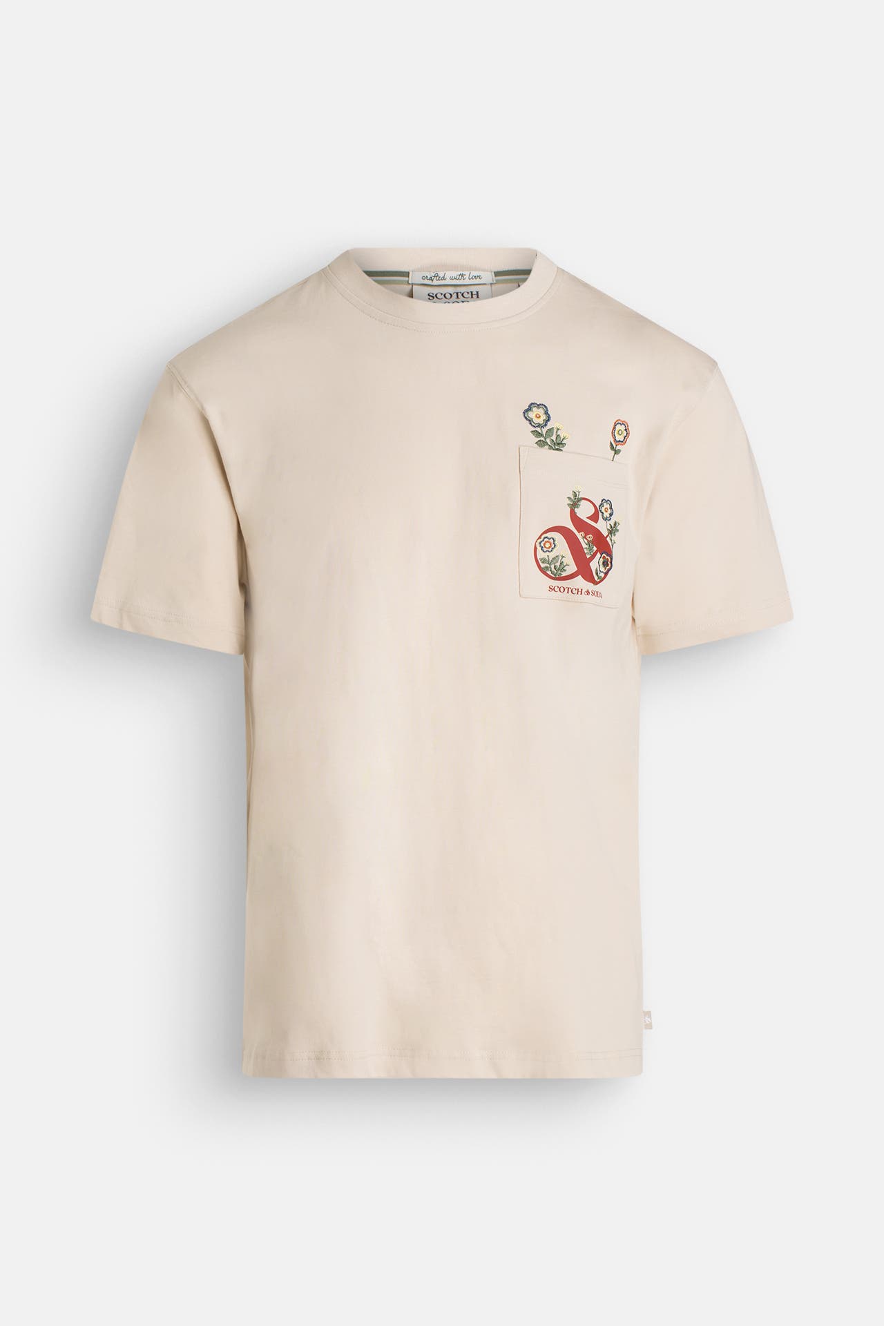 SCOTCH & SODA T-Shirt sand, Bild 1