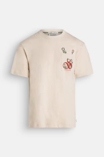 SCOTCH & SODA T-Shirt sand