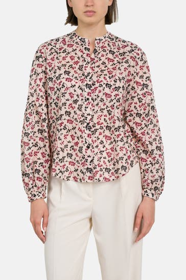 BOSS ORANGE Bluse 'Berday' gemustert