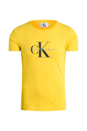 CK JEANS T-Shirt gelb