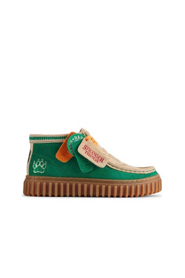 CLARKS Desert-Boots 'Clarks x Stranger Things' grün