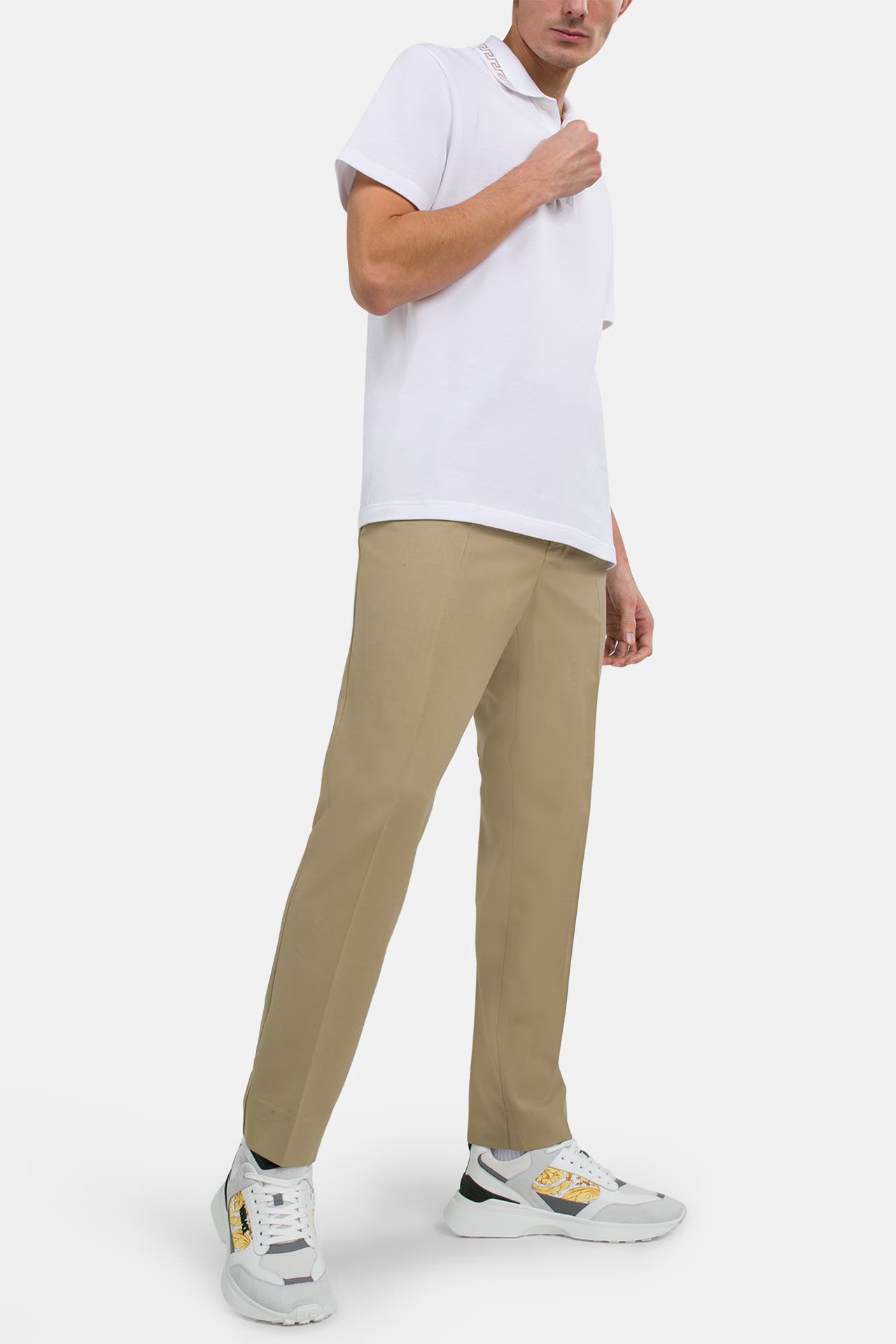 VERSACE Polo-Shirt weiß, Bild 1