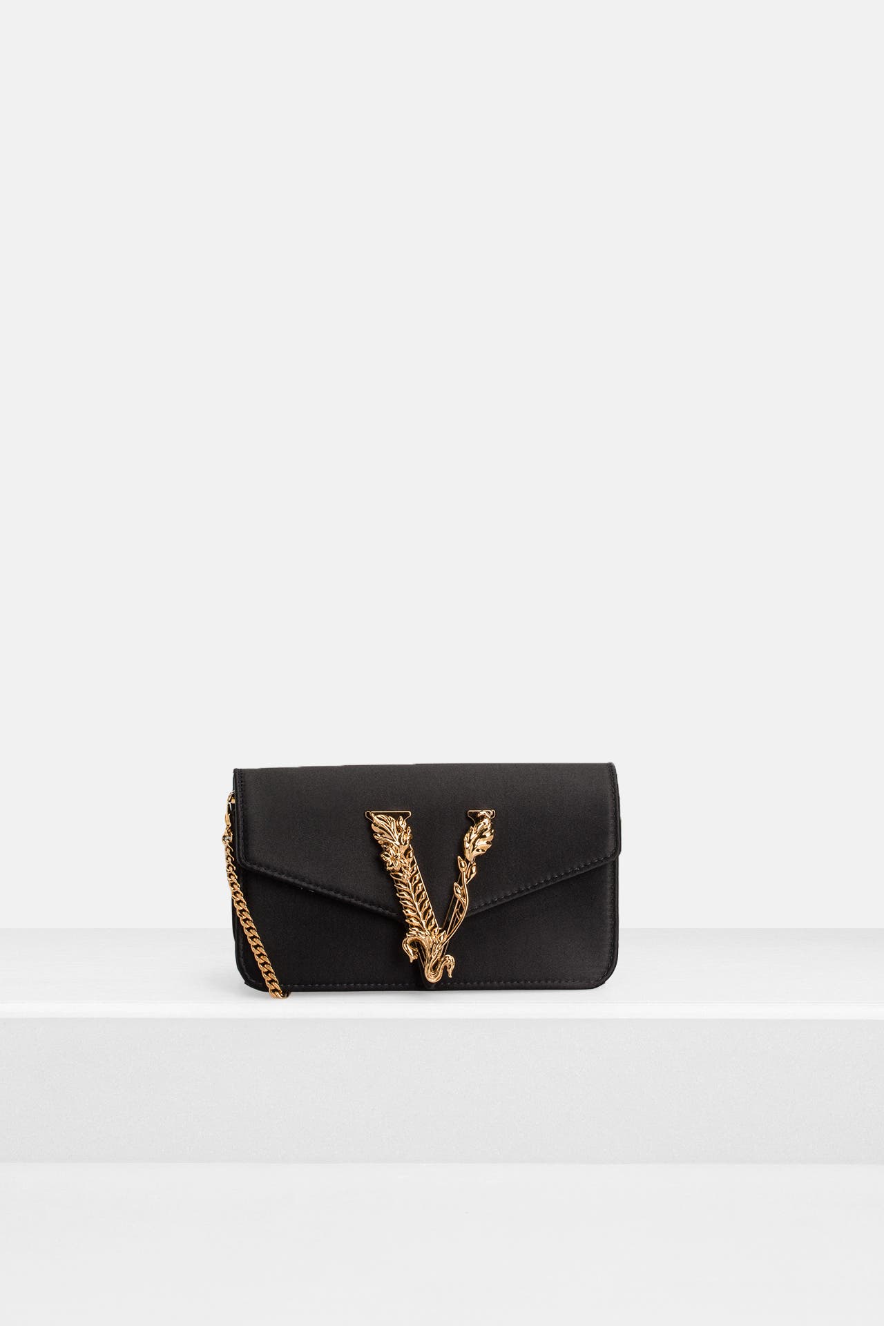 VERSACE Umhängetasche schwarz, Bild 1