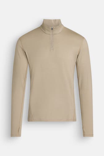 ICEBREAKER Midlayer 'Fine Ace' greige