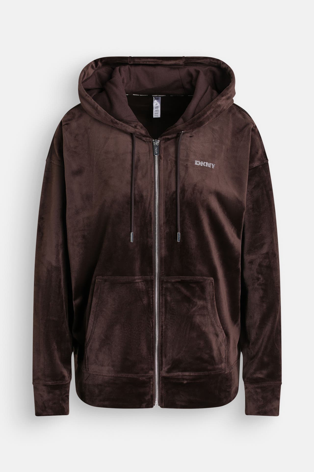 DKNY Sweatjacke dunkelbraun, Bild 1